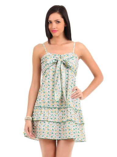 Elle Women Multi Coloured Dress
