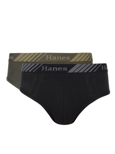 Hanes Men Pack of Two Premium Bikini Briefs