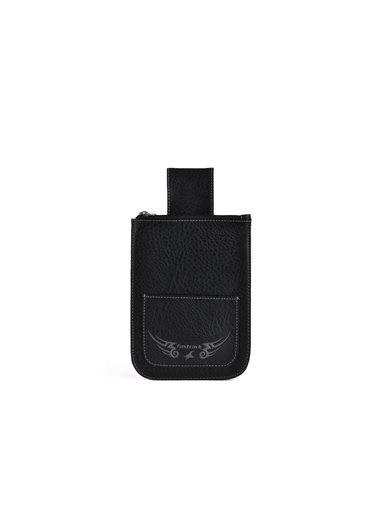 Fastrack Unisex Leatherette Black Wallet