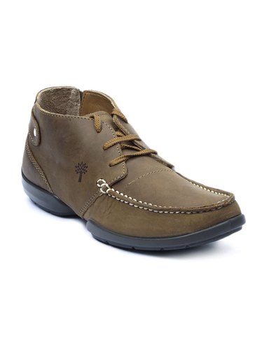 Woodland Men Brown Shoes