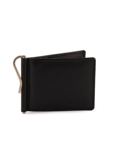 United Colors of Benetton Men Solid Black Wallets