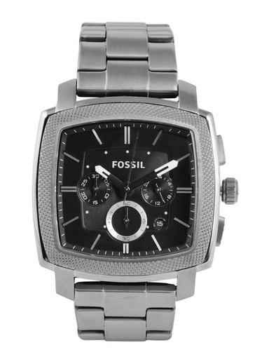 Fossil Men Black Dial Chronograph Watch FS4719