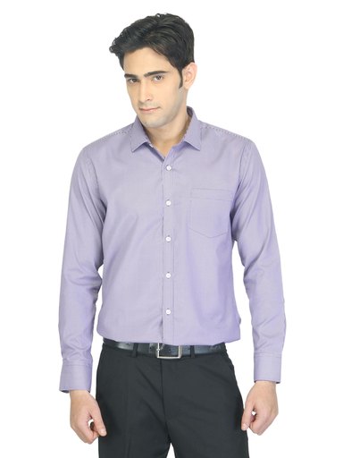 John Miller Men Striped Purple Shirt