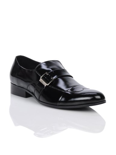 Homme Men Black Formal Shoes