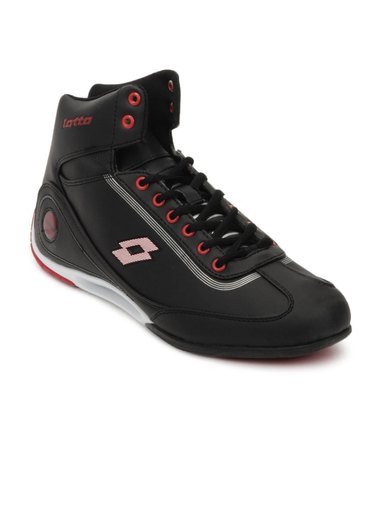 Lotto Men Black Casual Shoes