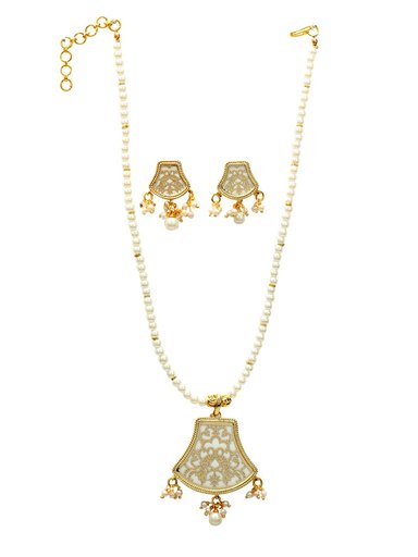 Royal Diadem White Jewellery Set