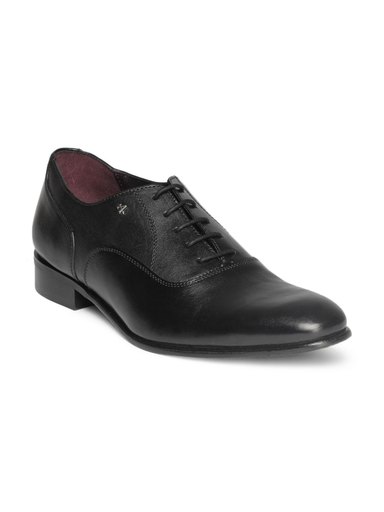 Arrow Men Black Formal Shoes