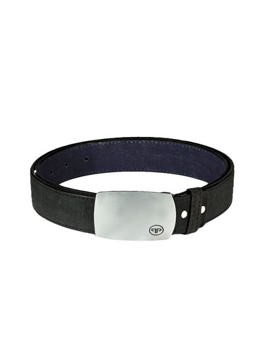Provogue Men Black Leather Belt