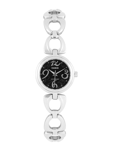 CASIO ENTICER Women Black Dial Analogue Watch A649