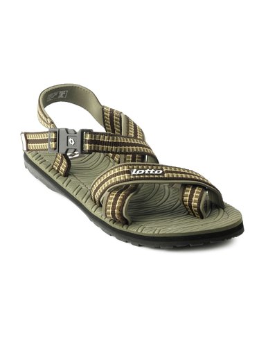 Lotto Men Zeus Olive Sandals