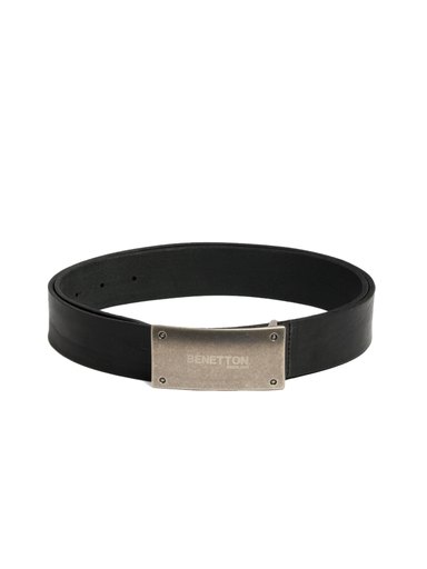 United Colors of Benetton Men Black Belt