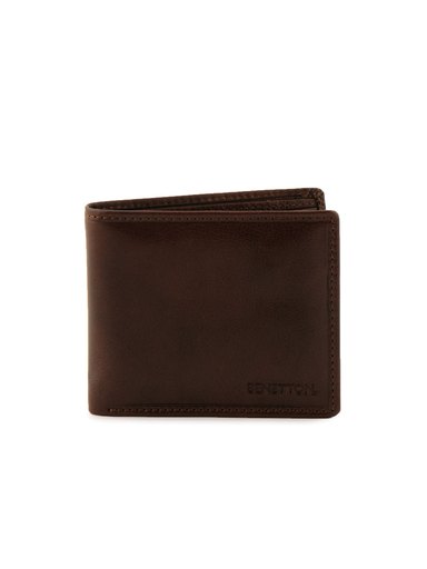 United Colors of Benetton Men Solid Brown Wallets