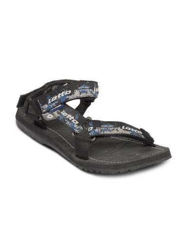 Lotto Men Rebel Black Grey Floater