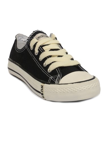 Numero Uno Men Black Canvas Shoe