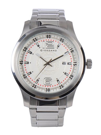 Giordano Men White Dial Watch
