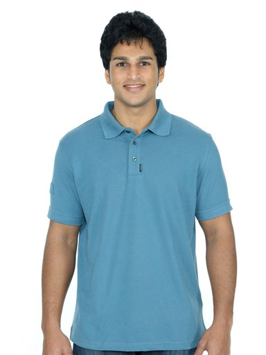 Inesis Men Blue Polo T-shirt