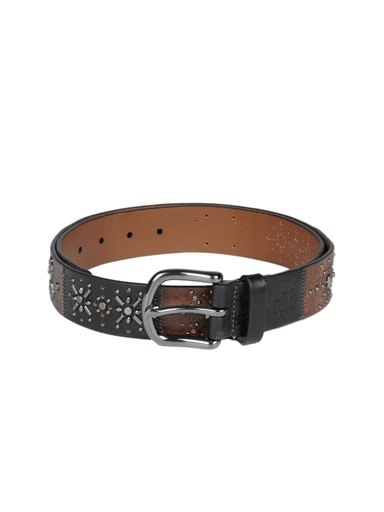 Fossil Women Black Midnight Belt