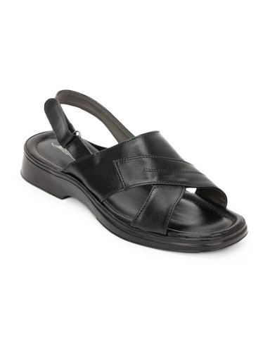 Coolers Men Black Sandals