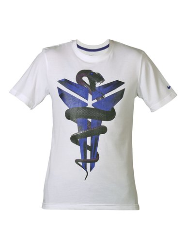 Nike Men Printed Mamba White T-shirt