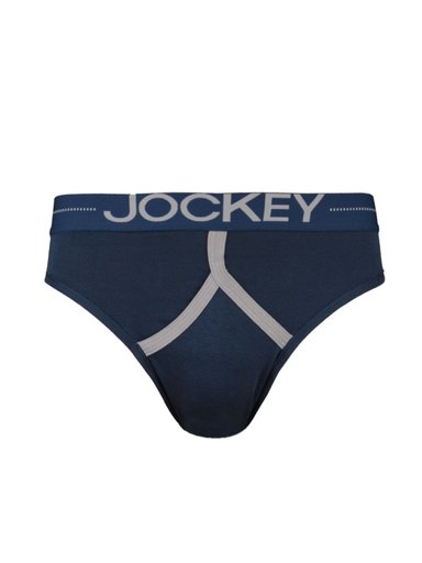 Jockey COMFPLUS Men Blue Y Front Briefs 8004