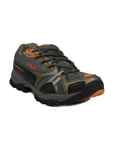 Fila Men's Sergent Grey Orange Shoe