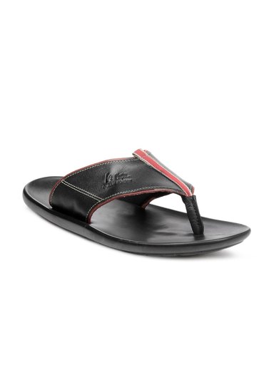 Lee Cooper Men Black Sandals