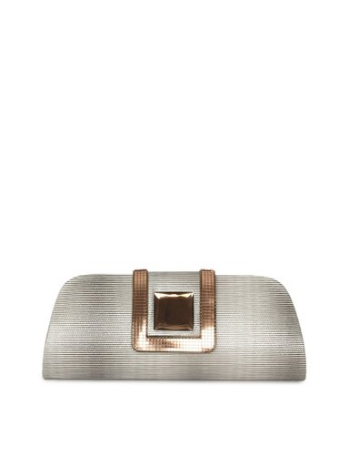Spice Art Women White Clutch