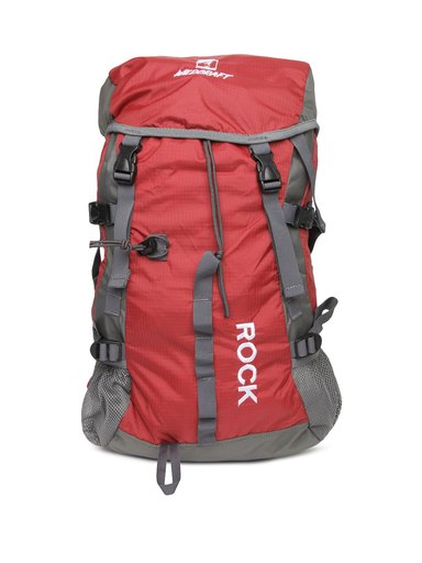 Wildcraft Unisex Red & Grey Rucksack