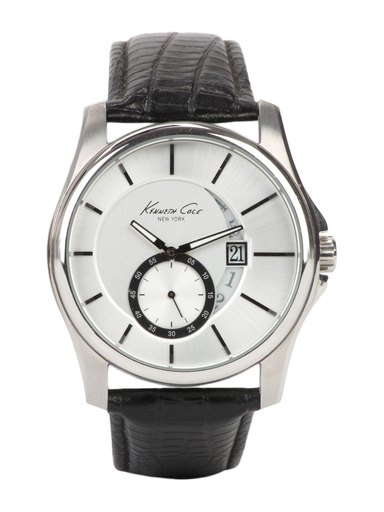 Kenneth Cole Men Silver Dial Chronograph Watch