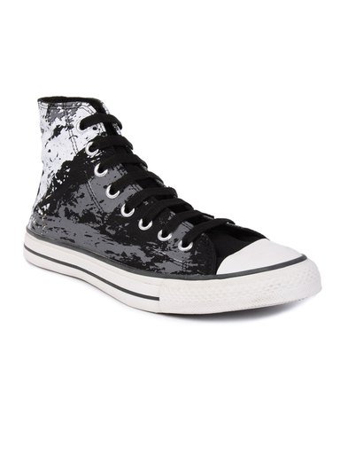 Converse Men As Sketch Hi Black Casual Shoes