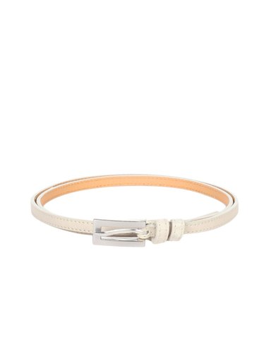 United Colors of Benetton Women Cream Belt