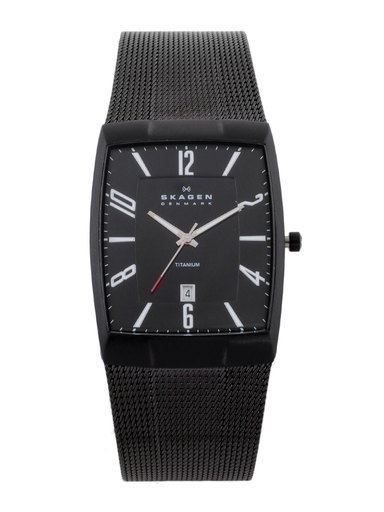 Skagen Men Black Dial Watch