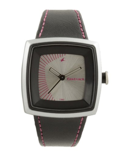 Fastrack Women Steel Dial Watch