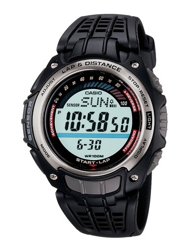CASIO OUTDOOR Men Black Digital Watch S057