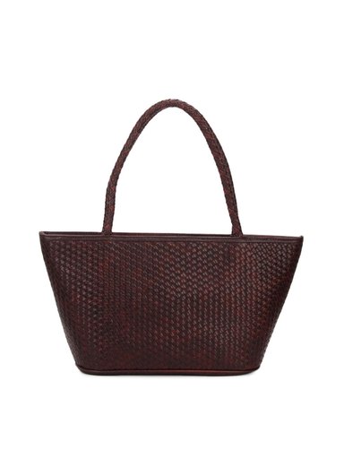 Murcia Women Basket Thatch Maroon Handbag
