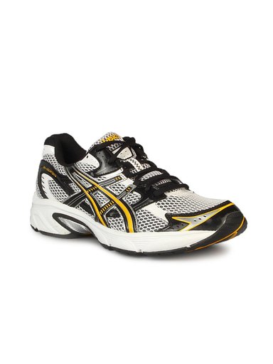 Asics Men's Gel Cushioning Black Yellow Shoe