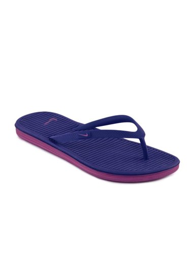 Nike Women Solarsoft Thong Purple Flip Flops