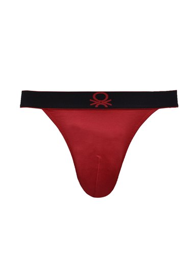 Undercolors of Benetton Men Red Tanga Brief