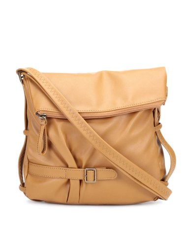 Baggit Women Camel Brown Sling Bag