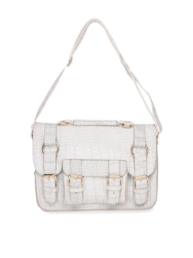 Kiara Women White Handbag