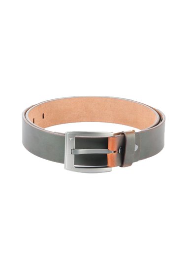 Bulchee Men Brown Leather Belt