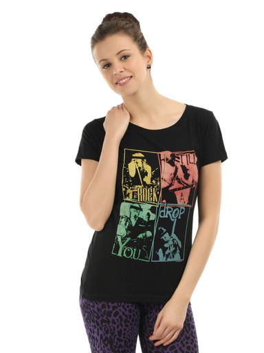 Inkfruit Women Black T-shirt