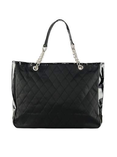 Kiara Women Steel Strap Black Handbag