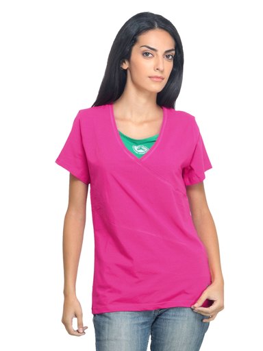 Urban Yoga Women Pink Top