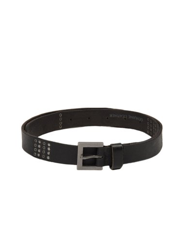 Wrangler Women Black Leather Belt