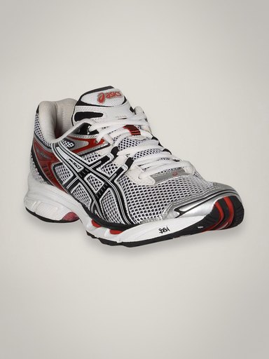 Asics Men's Gel Phoenix 2 White Red Running Shoe