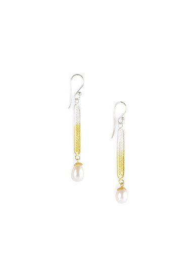Fabindia Silver & Gold Earrings