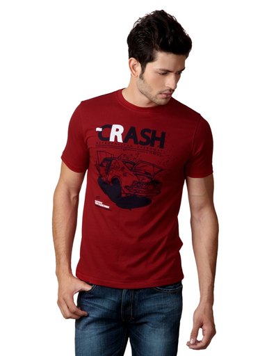 Locomotive Men Red T-shirt