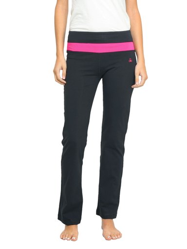 Urban Yoga Women Black Track Pants