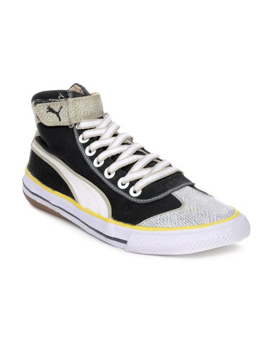 Puma Unisex Black Shoes